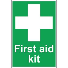 Further, the list below is merely a guide. First Aid Kit Sign 200x300mm Rigid First Aid Signs Safety First Aid