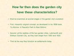 Country life press 2:37 am; The Garden City As A Sustainable Community Stephen V Ward Department Of Planning Oxford Brookes University Ppt Download
