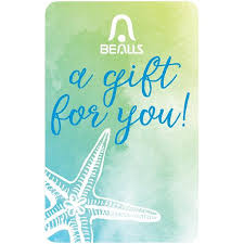 But the cards are limiting in that you can only use the cards and your rewards at a bealls store or the company's online store. Bealls Florida A Gift For You Gift Card Bealls Florida