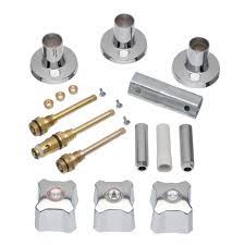 View our online catalogue for our toilet faucet prices now. Danco 3 Handle Remodeling Kit For Kohler Trend Tub Shower Faucets Chrome 39672 The Home Depot Tub And Shower Faucets Shower Tub Shower Faucet