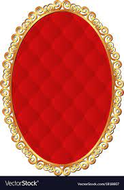 Golden Frame With Red Pattern Inside Download A Free Preview Or High Quality Adobe Illustrator Ai Eps Poster Background Design Frame Banner Background Images