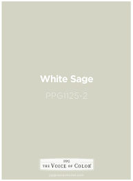 White Sage Paint Color Https Www Ppgvoiceofcolor Com Digital Color Paint Colors White Sage Ppg1125 2 Ppg Paint Colors Sage Paint Color Paint Colors For Home