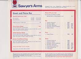 Berni Inns 1968 Steak And Plaice Menu Retronaut Menu Restaurant Food Pint Of Beer