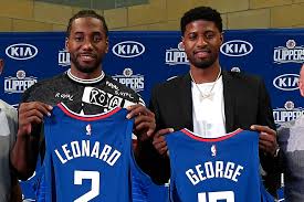 Kawhi's huge mitts allow him to pester ball handlers and jump passing lanes with ease. Clippers Kawhi Paul George Era Begins With Title In Mind