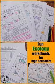 Ecology Unit Homework Page Bundle Ecology Unit Biology Worksheet Learn Biology