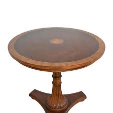 ©2021 ethan allen global, inc. 49 Off Ethan Allen Ethan Allen Round Side Table Tables