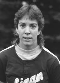 Vicki Morrow, U-M softball, 1987