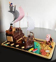 Faire un gâteau sans moule gâteau danniversaire 18 ans. Recette De Gateau Bateau Pirate Facile Mon Anniversaire Pirate