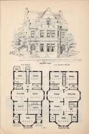 Artistic City Houses No 43 Victorian House Plans Vintage House Plans House Floor Plans