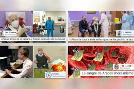 La empresa farmacéutica astrazeneca admitió el incumplimiento con argentina en la entrega de vacunas contra el coronavirus debido a un retraso en su elaboración y prometió cumplir con la. Twitter Los Memes Mas Descacharrantes Sobre Araceli La Primera Vacunada Contra La Covid 19 En Espana