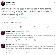 Es hijo de una de las personalidades más importantes que tuvo nuestro país a lo largo de su historia, el gran gustavo cerati. Benito Cerati Estallo En Las Redes Y Revelo Un Fuerte Detalle Familiar Radio Mitre
