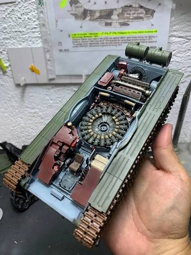 T-90M 1/35 Amusing Hobby - Wip. Bay 1E0 06 08 OL 60 50 40 30 20 10 40 60 50  70 80 90 110 120 100 130 140