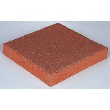 Where to find cinder blocks for free. Pavestone 12 Square Red Concrete Stepping Stone Walmart Com Walmart Com