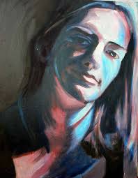 self portrait Painting by Amanda Predmore