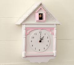 Cuckoo Clock Pottery Barn Kids Teaching kids how to tell time is no easy task.