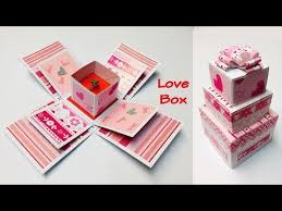 Love Box Card Greeting Cards Latest Design Handmade I Love You Card Ideas 2019 Youtube Love Box Card Box Exploding Box Card