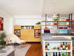 The minimum size for a built in island is about 24″ wide x 48″ long. Kitchen Island With Open Shelves Creative Storage Ideas For Any Home