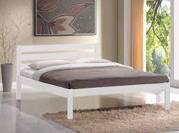 Get the best deals on beds and bed frames for double. Eco White Double Bed Frame Flintshire Furniture H O Uk