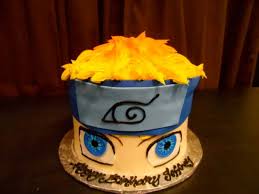 Naruto Anime Birthday Cake Gala Bakery San Lorenzo Ca Www Galabakery Com Anime Cake Naruto Birthday Cakes For Boys