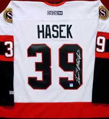 Born january 29, 1965) is a czech retired ice hockey goaltender. Dominik Hasek Autographed Jersey Ottawa Senators