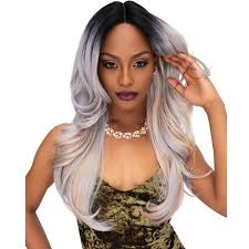 Janet Collection Synthetic Deep Part Color Me Lace Front Wig Pretty