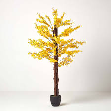 Maybe you would like to learn more about one of these? Artificial Forsythia Tree Yellow Silk Flowers