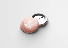 Pin Button Badge Mockup On Behance In 2020 Pin Button Badges Button Pins Button Badge