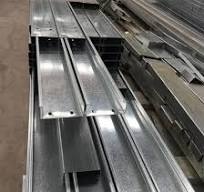Galvanized C Purlins Section with Punched for Frames Roofing ...