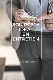 Comment Decrire Son Poste Ideal En Entretien Emploi Recrutement Entretien Professionnel Recrutement Entretien