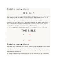 Examples of symbolism in literature. Doc Symbolism In Robinson Crusoe Ata Tahir Academia Edu