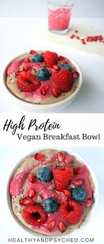 High Protein Vegan Breakfast Nutristrength Giveaway Gesunde Vegane Snacks Veganer Joghurt Veganes Fruhstuck