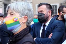 Ddl zan, la protesta della lega contro la legge sulla omotransfobia, alla camera il coro «libertà, libertà!» S0ic7gclebzpvm