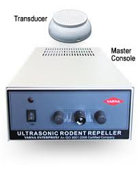 Electronic pest control is the name given to any of several types of electrically powered devices designed to repel or eliminate pests, usually rodents or insects. Buy Ultrasonic Electronic Rat Rodent Repellent System Transducers Varna Enterprises Bangalore