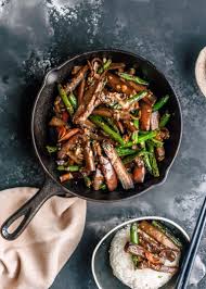 Chinese Stir Fried Eggplant And Green Beans The Plant Based Wok Recipe In 2020 Green Beans Veggie Dishes Vegetable Dinners