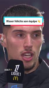 « J’avais 9 soldats devant moi » 🪖 L’hommage de Robin Risser à son équipe  🔴🟡 #ligue1plus #SportsTiktok #ligue1