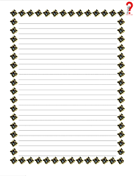 Big white and pink polka dots kids lined stationery. How To Use Printable Lined Paper Template In Pdf Word Howtowiki
