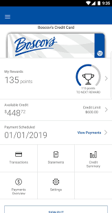 We offer a vast selection of apparel & shoes for men, women & children, along with handbags, jewelry, bed & bath products, cosmetics & quality home furnishings. Boscov S Card App For Android Apk Download