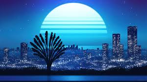 341281 Night City Moon Digital Art Minimalist Minimalism 4k Wallpaper Mocah Org Orange fish illustration, minimalism, artwork, simple, threadless. 341281 night city moon digital art