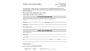 Example credit/debit card authorization form. Free 10 Sample Credit Card Authorization Forms In Ms Word Pdf Excel