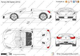 Here's how to disable adblocking on our site. Ferrari 458 Spider Vector Drawing