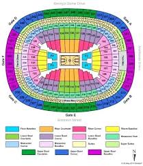 georgia dome seating map herbalkecantikan info