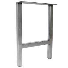 It looks gorgeous, and fits in a small space pretty well. Big H Frame Dining Room Table Bases Steel Table Legs By Symmetry Hardware