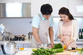 Maybe you would like to learn more about one of these? Father And Mother Cooking In The Kitchen Stock Photo Picture And Royalty Free Image Image 68524257