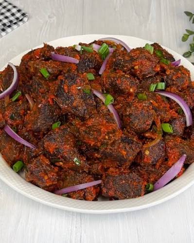 Peppered beef