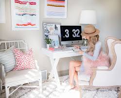 Home Office Makeover Hello Fashion Home Office Decor Home Office Space Blogger Home