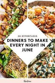 5 Pinterest Summer Recipes Dinner Easy Summer Meals Easy Summer Dinners