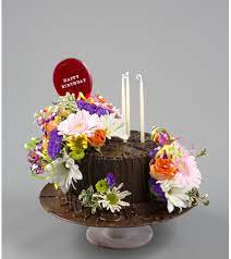 Happy birthday cake flowers gift. Your Birthday Cake Stayton Or Florist