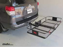 24x60 Curt Cargo Carrier For 2 Hitches Steel Folding 500 Lbs Curt Hitch Cargo Carrier C18132 Hitch Cargo Carrier Hitch Cargo Cargo Carrier
