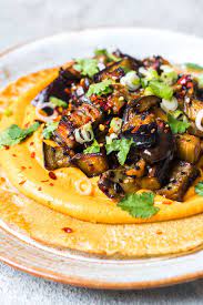 Simple Harissa Aubergine Crepes Vegan Winter Recipes Best Brunch Recipes Deliciously Ella