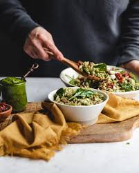 Copycat Trader Joe S Mediterranean Orzo Salad Cosette S Kitchen Recipe Orzo Salad Basil Pasta Salad Fresh Parmesan Cheese